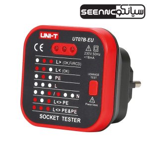 تستر پریز و سوکت یونیتی UNI-T UT-07B-EU